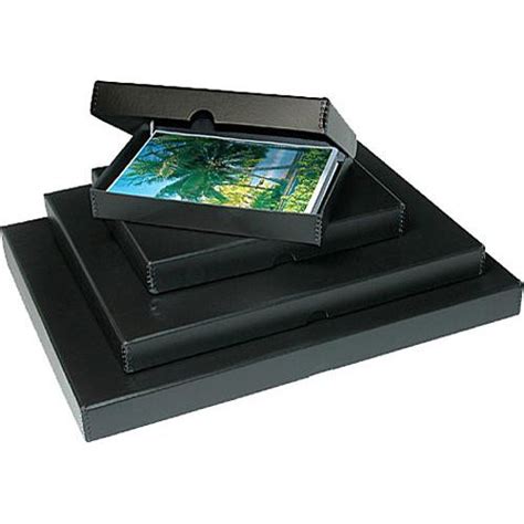 print file clamshell metal edge boxes 16 x 20 black|PBB16202 .